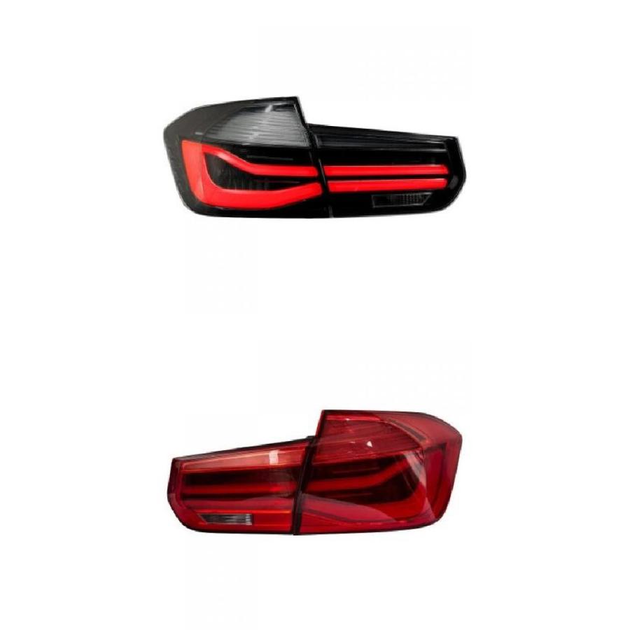 適用: LED ランプ BMW LED テールライト LED リア テール ランプ 3シリーズ F30 320i 335i 328i M3 2013-2015 ブラック・レッド AL-MM-8580 AL