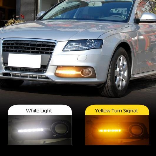 シグナル 2ピース 適用: アウディ/AUDI A4 A4L B8 2009 2010 2011 2012 LED DRL