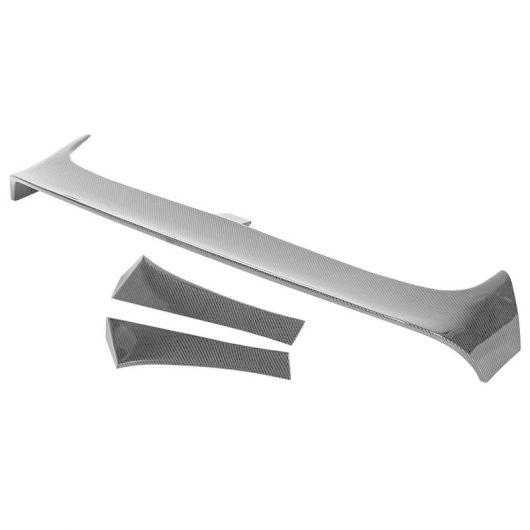 リア ルーフ スポイラー カーボン調 適用: フォルクスワーゲン/VOLKSWAGEN ゴルフ 7/7.5 GTI R 2013 2014 2015 2016 カーボン調・ピアノブラック AL-NN-0834 AL