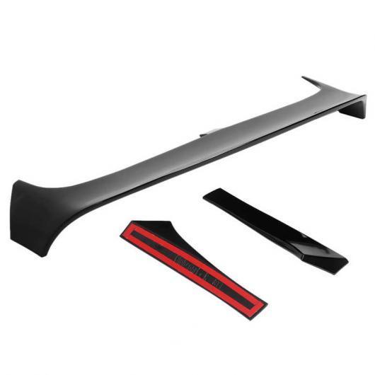 リア ルーフ スポイラー カーボン調 適用: フォルクスワーゲン/VOLKSWAGEN ゴルフ 7/7.5 GTI R 2013 2014 2015 2016 カーボン調・ピアノブラック AL-NN-0834 AL