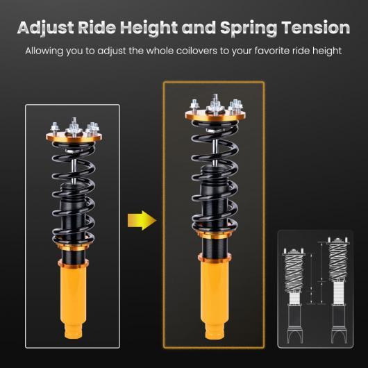 品質は非常に良い Al コイルオーバー サスペンション キット 適用 ホンダ アコード 1999 03 アキュラ Acura Tl 01 03 Omg 1998 02 ショック ストラット Al Nn 52 定番 人気 Www Gemshirts Com