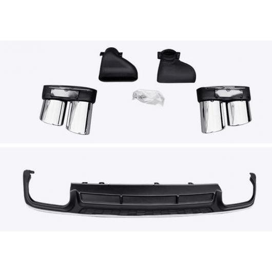 【新品同様 / 希少】 ABS リア バンパー トランク リップ スポイラー ディフューザー エキゾースト チップ 適用: アウディ/AUDI A6 S6 Sライン C8 2019 タイプ013 AL-OO-3428 AL 【OCQ3999601738】(139655円)