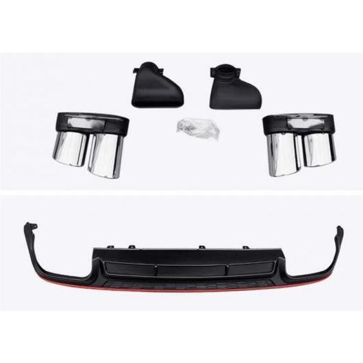 【新品同様 / 希少】 ABS リア バンパー トランク リップ スポイラー ディフューザー エキゾースト チップ 適用: アウディ/AUDI A6 S6 Sライン C8 2019 タイプ013 AL-OO-3428 AL 【OCQ3999601738】(139655円)