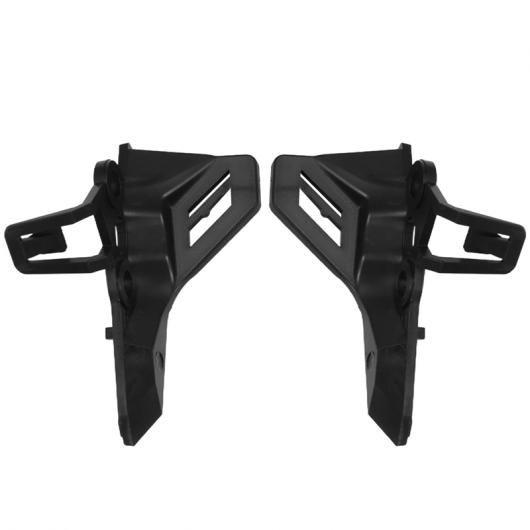 1ペア フロント バンパー サポート マウント ホルダー ブラケット T4N5795 T4N5794 適用: ジャガー/JAGUAR XE 2016-2020 GX7316F072 ブラック SR-BB-0433