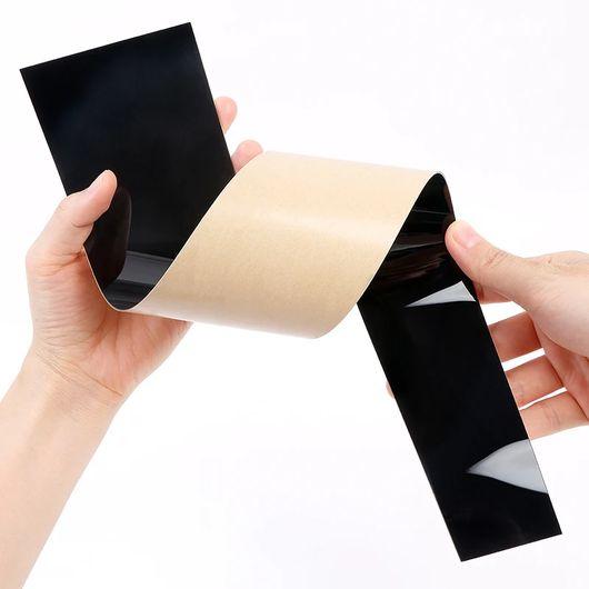 2ピース ピラー ポスト ドア ウインドウ トリム ステッカー 適用: アウディ/AUDI A4 B7/8E/8H 4-ドア サルーン/セダン 2004 ピアノブラック SR-BB-4117