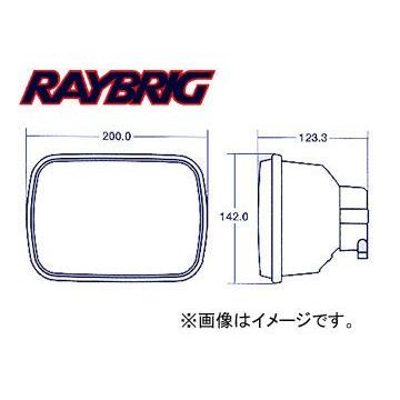 レイブリック/RAYBRIG マルチリフレクターヘッドランプ フォー モーターサイクル 12V 60/55W H4U FB05(クリアタイプ）｜apagency
