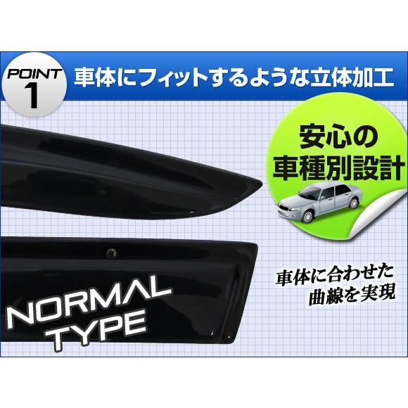 サイドバイザー トヨタ サイ AZK10 2009年12月〜 APSVC073 入数：1セット(4枚)｜apagency｜02