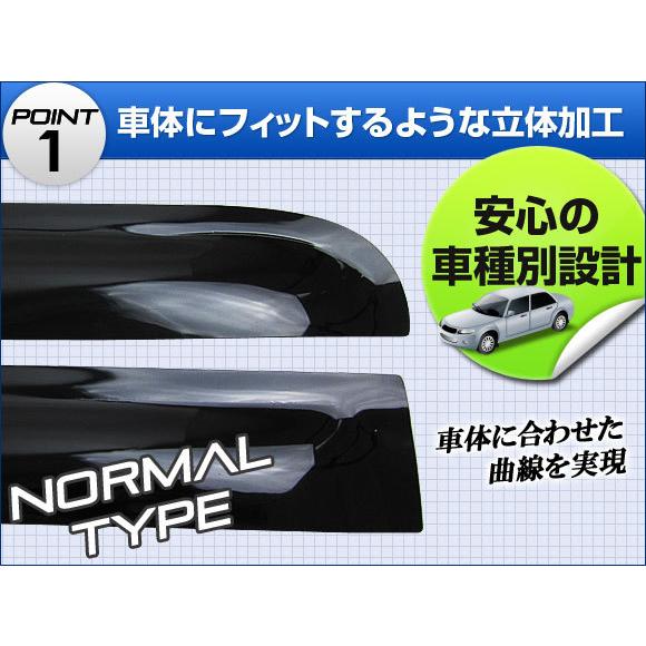 サイドバイザー ダイハツ ブーン M300S M301S M310S 2004年06月〜2010年02月 AP-SV-DI03の画像