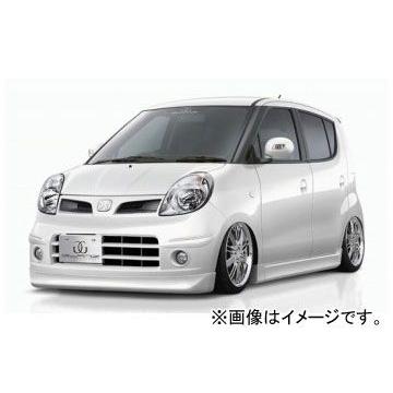 バタフライシステム GLANZ フロントバンパーガーニッシュ（メッキモール付） ニッサン モコ MG22S