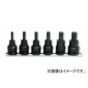 コーケン/Koken 1/2”（12.7mm） トルクスビットソケット レールセット 6ヶ組 RS14025/6-L60
