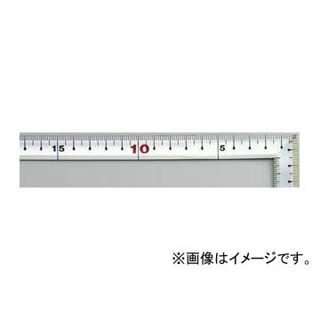 シンワ測定 曲尺角厚 シルバー 50cm 裏面角目 内ぴた日本一 JIS 10359 JAN：4960910103597