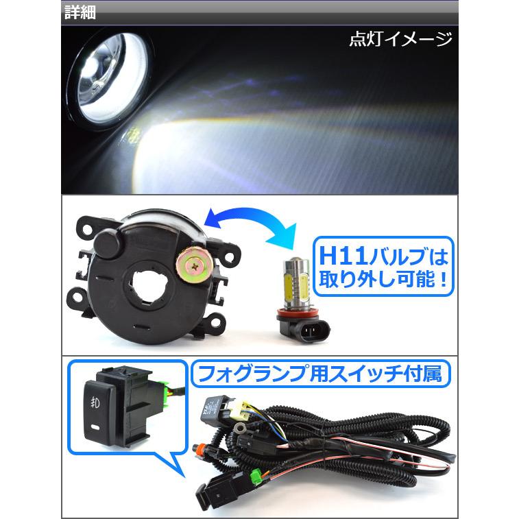 LEDフォグランプ スズキ ジムニー JB23W 1998年10月〜 AP-FOG-16W-S08の画像