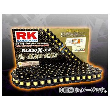 2輪 RK EXCEL シールチェーン BL ブラック BL525X-XW 112L KLV1000 Z1000 ZRX1200 DAEG ZX10R ニンジャ1000