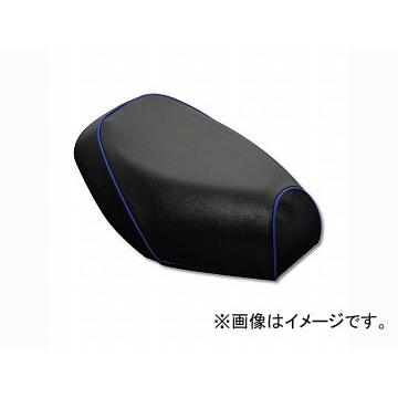 2輪 グロンドマン 国産居敷き取りまかなう 黒/青パイピング (張替) 品番：GH17KC10P50 JAN：4562492998600 カワサキ バリ牡(ZR250) バイク-盗難防止用品