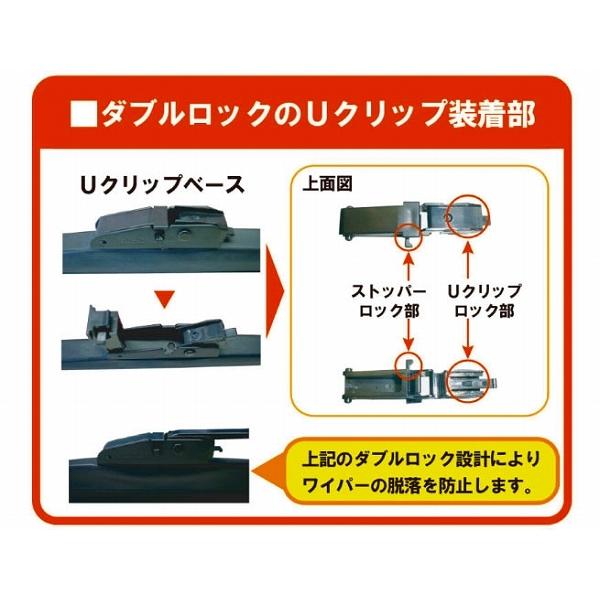 マルエヌ/MARUENU マルチ スノーブレード 330mm MS33 リア トヨタ ランドクルーザー70 GRJ76K 2014年08月〜2015年07月｜apagency｜03