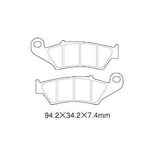 NTB ブレーキパッド フロント ホンダ XR BAJA A61-016HN 2輪｜apagency｜02