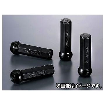 デジキャン クロモリレーシングナット ブラック 7角袋 P1.5 70mm CN7F7015BK-DC 入数：1セット(4本入) トヨタ アルテッツァ SXE(GXE)10 1998年10月〜2005年07月｜apagency