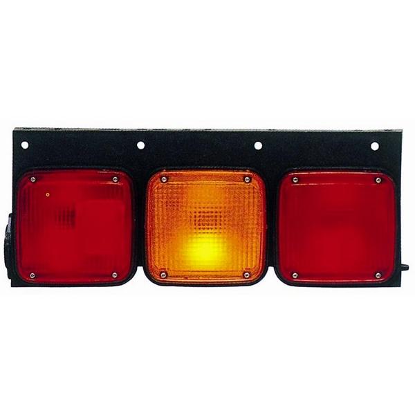 小糸製作所/KOITO リアコンビネーションランプ 3連/左側 角型ソケット4極コネクター RCL-24-VL 入数：1個