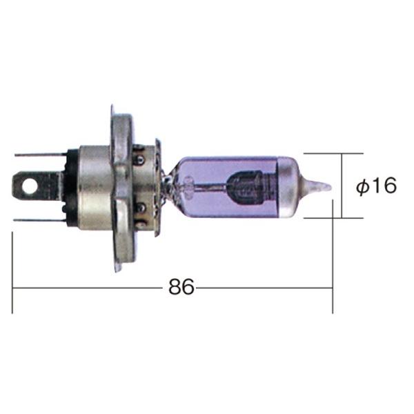 小糸製作所/KOITO ホワイトビームバージョンII H4U 12V 60/55W ハードケース P0733W(整理No.467) 入数：1セット(2個) ニッサン ステージア｜apagency｜02