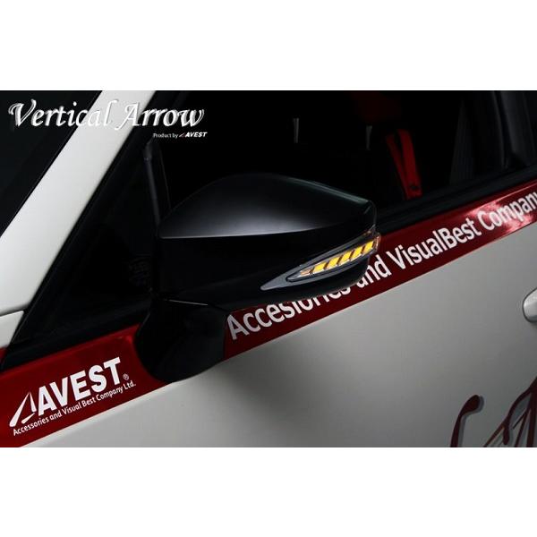 驚きの値段 Avest Verticalarrow ドアミラーウインカー レッド ホワイトled 艶消ブラック塗装 Av 019 Bk W R トヨタ 86 高知インター店 Intime Univ Org