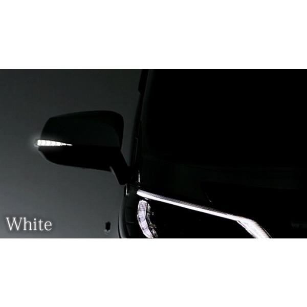 AVEST VerticalArrow ドアミラーウインカー クローム×ホワイトLED AV-011-W トヨタ ヴェルファイア GGH/AGH/AYH3＃ 2015年01月〜