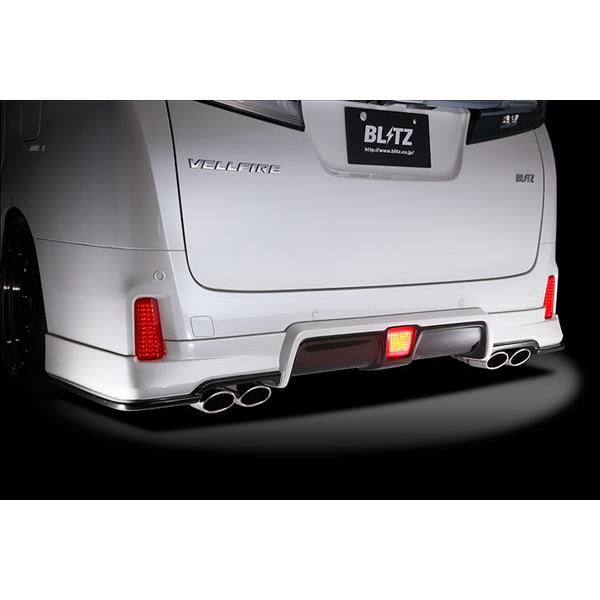 ブリッツ/BLITZ エアロスピードRコンセプト リアディフューザー 未塗装 60195 トヨタ アルファードハイブリッド
