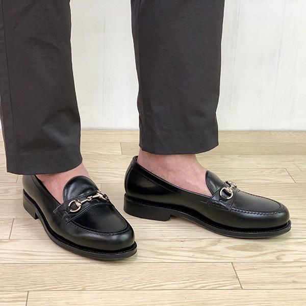 ジャランスリワヤ Jalan Sriwijaya メンズ ビットローファー 907 Black Calf 19js 02 Apakabar 通販 Yahoo ショッピング