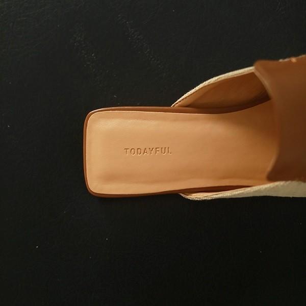 SALE 50%OFF トゥデイフル TODAYFUL レディース Canvas Loafer Slippers キャンバス ローファー スリッパー 12011018 (全2色) 2020春夏 新作｜apakabar-style｜05