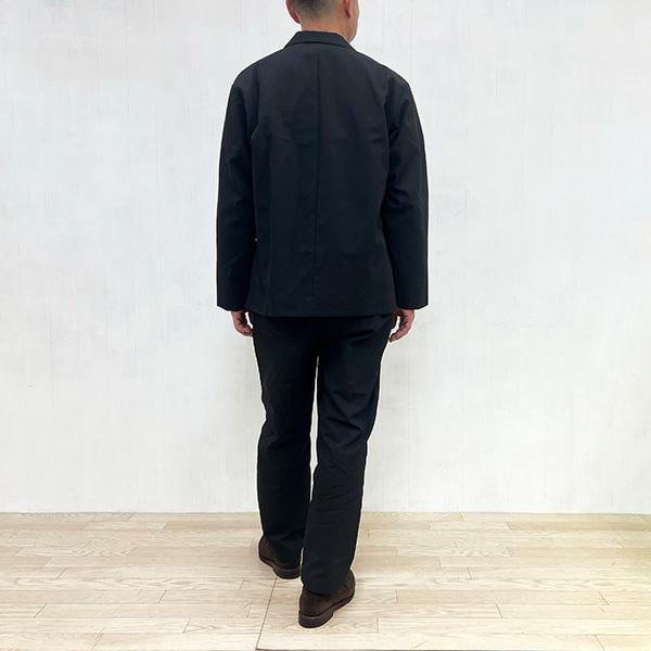SALE 40%OFF スティルバイハンド STILL BY HAND メンズ コットン ナイロン オックスフォード ジャケット JK-02214 (BLACK) 2022春 新入荷|apakabar-style|03