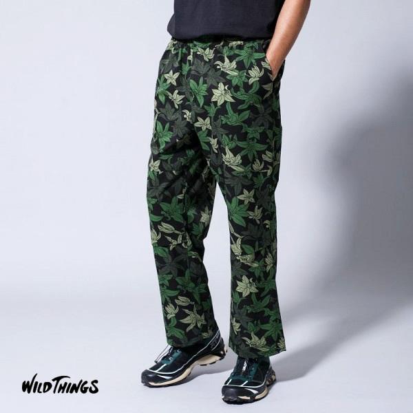 ワイルドシングス Wildthings メンズ ドットエア メンズファッション ウィンドブラウン パンツ Men S Wt229sk テーパードパンツ 全