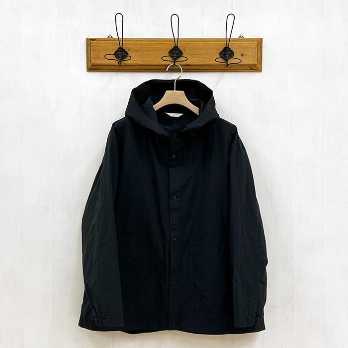 STILL BY HAND スティルバイハンド ナイロン フードブルゾン BL05241 (BLACK) 2024春 メンズ アウター  新入荷 送料無料｜apakabar-style｜06