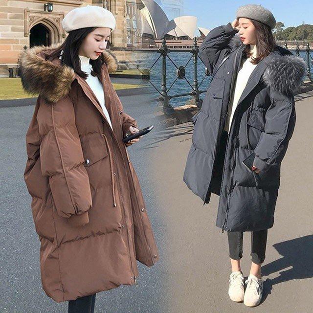安い質屋 大きいサイズ ゆったりロング ダウンコート 厚手 保温 防寒 防風 秋冬アウター 韓国スタイル 暖かい 中綿ジャケット 通販大特価 Www Superavila Com