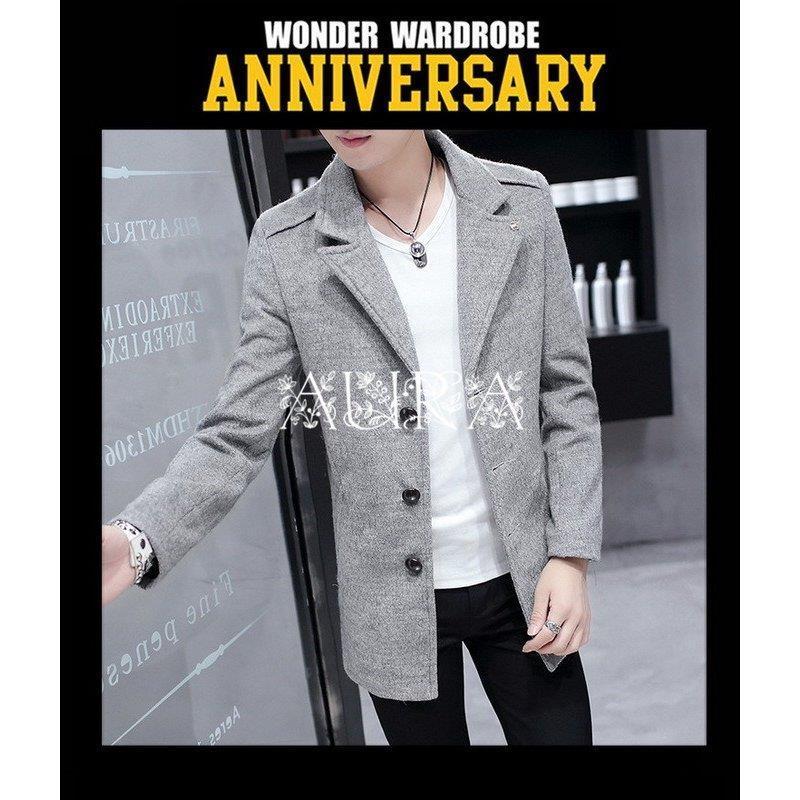 注目ブランド ウール ジャケット コート メンズ Pコート ピーコート ウール ジャケット コート メンズ Pコート ピーコート ウールコート 秋冬 ショート丈 スリム コート アウター Haesf Org