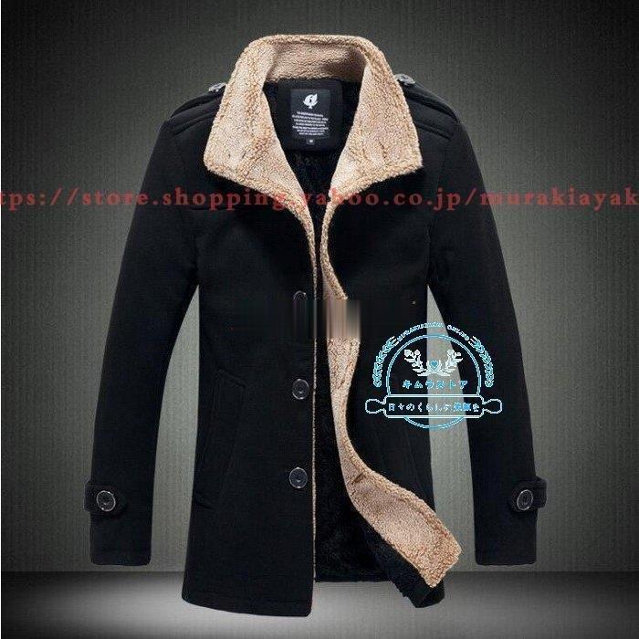 人気デザイナー チェスターコート メルトンコート 裏ボア ダッフルコート メンズ チェスターコート メンズ 秋冬新作 M L Xl 2xl 3xl 4xl アウター カジュアル スリムフィット 裏起毛 ハーフコート メルトンコート 裏ボア ダッフルコート コート アウター