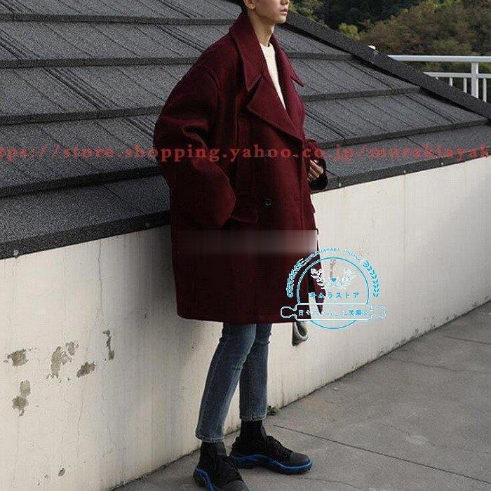 半額sale メルトンコート ゆったり ダッフルコート メンズ チェスターコート メルトンコー ゆったり ダッフルコート メンズ チェスターコート アウター 秋冬新作 スクール ファッション 学生 M 2xl ワインレッド ブラック コート アウター Www Rankinengineering Com