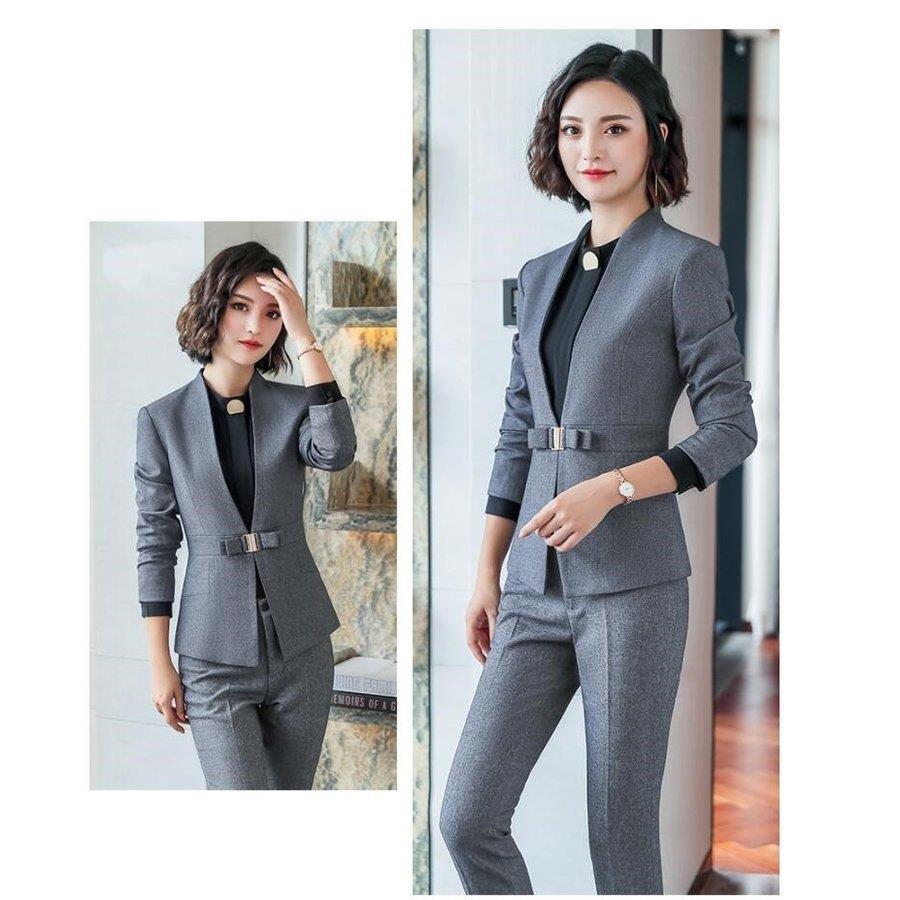 代引不可 人気定番 レディース5点セット ベスト付きスーツ ビジネススーツ セットアップ フォーマルスーツ 通勤 Ol オフィス スカートスーツ 就職活動 面接 卒業式 魅力的な Montanaredondaparadise Com