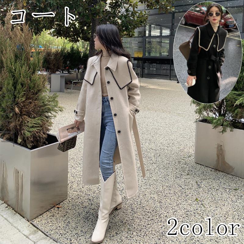 入園入学祝い レディース コート トレンチコート 通勤 シンプル トレンチコート アウター ロングコート オシャレ 韓国風 40代 秋冬 レディース コート アウター コート アウター