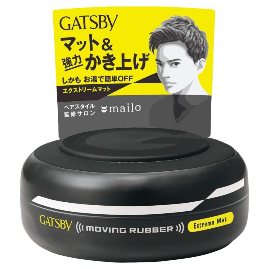 Gatsby ギャツビー ムービングラバー エクストリーム マット ヘアワックス クリアフローラルの香り 80g Avukatla Com