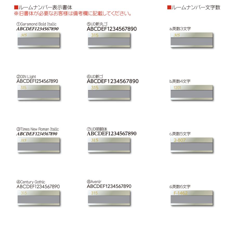 室名札,プレート,ls-ks-n20as-g3,部屋番号,3文字(3桁)ゴールド,切り文字,シール,付,ルームナンバー,ネームプレート,ドアプレート,札,表示,玄関,扉,賃貸｜apartment-doorplate｜02