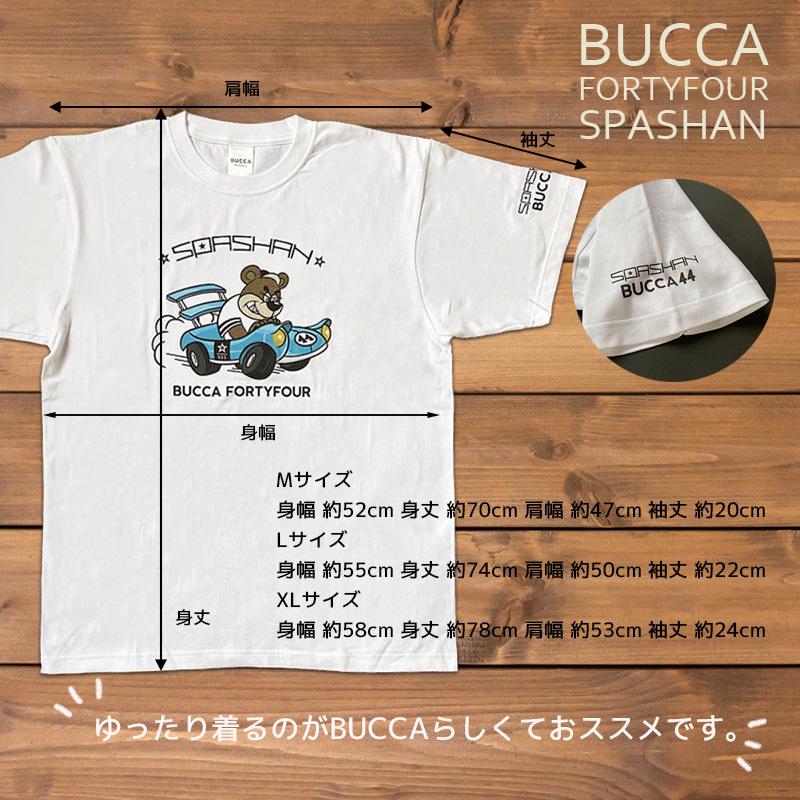 BUCCA 44 スパシャン BUCCA44 コラボ Tシャツ ブッカ フォー BUCCA 44 スパシャン BUCCA44 コラボ Tシャツ ブッカ フォー