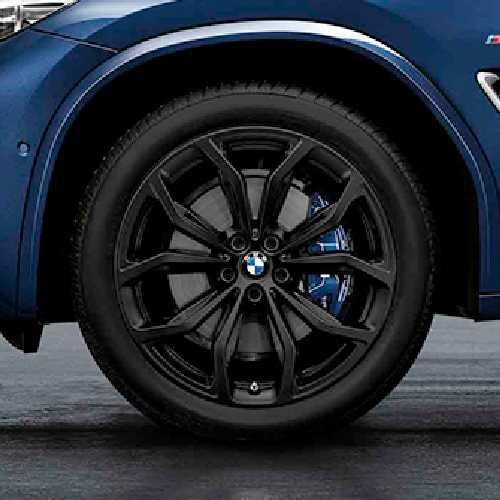 値下げしました！ BMW 18インチ スタッドレスタイヤ 純正ブラックホイール BMW5シリーズ純正が現行3シリーズに流用できる18インチ
