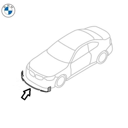 BMW純正 M Performance フロント・アタッチメント・カーボン・センター (G87)の画像