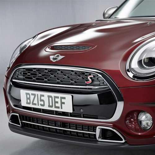 MINI（ミニ） MINI純正 フロントバンパーロアグリルモール (クローム