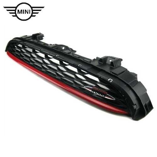 MINI MINI純正 JCWフロントグリル (チリレッドモール)(F55/F56 MINI MINI純正 JCWフロントグリル (チリレッドモール)(F55/F56
