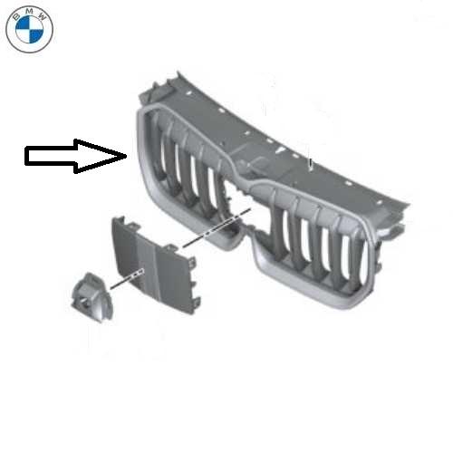 BMW BMW純正 キドニー・グリル (ブラック) (U11 X1) : APdirect - 通販