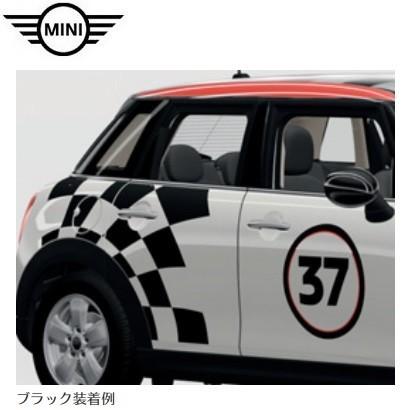 MINI純正 John Cooper Works Pro サイド・ストライプ・セット レーシング37（ブラック）（F55）