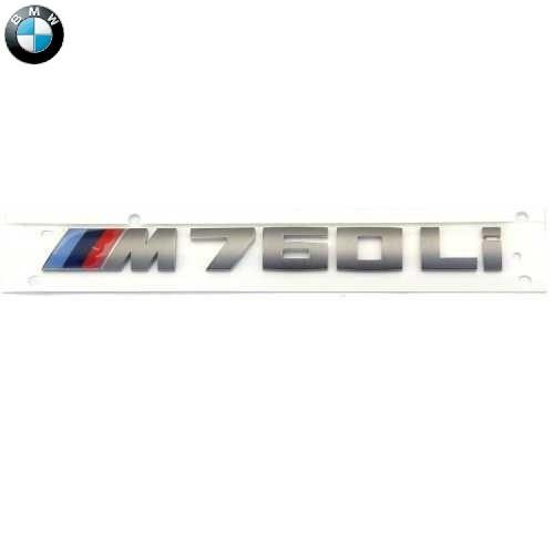 BMW純正 \"M760Li\" エンブレム (G12)