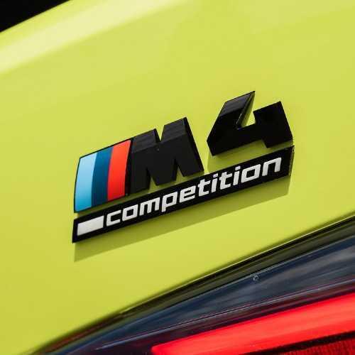 BMW純正 \"M4 Competition\" エンブレム(ブラック) (G82/G83)