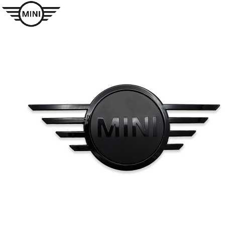 BMW MINI純正 エンブレム (ピアノ・ブラック) (フロント) (F54