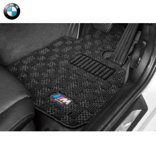 BMW純正 M フロア・マット・セット（ブラック）（フロント＆リヤ）（右 
